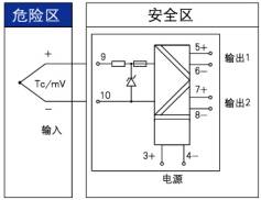 隔離安全(quan)栅接線圖