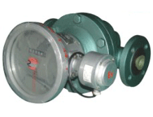 橢圓(yuan)齒輪流量計(ji)外形圖