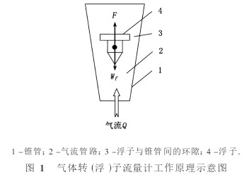 轉子流(liú)量計工作原(yuán)理圖