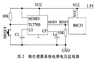 電(diàn)磁流量計(ji)微處理器(qì)系統電源(yuan)電壓監視(shi)器圖示