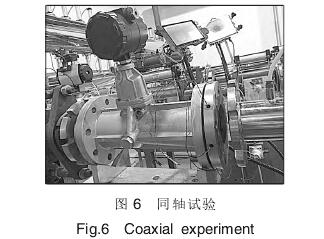 流量(liàng)計同軸(zhou)實驗圖(tu)示
