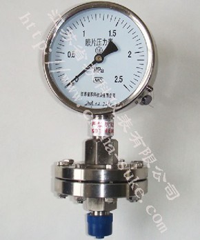膜片(pian)壓力表